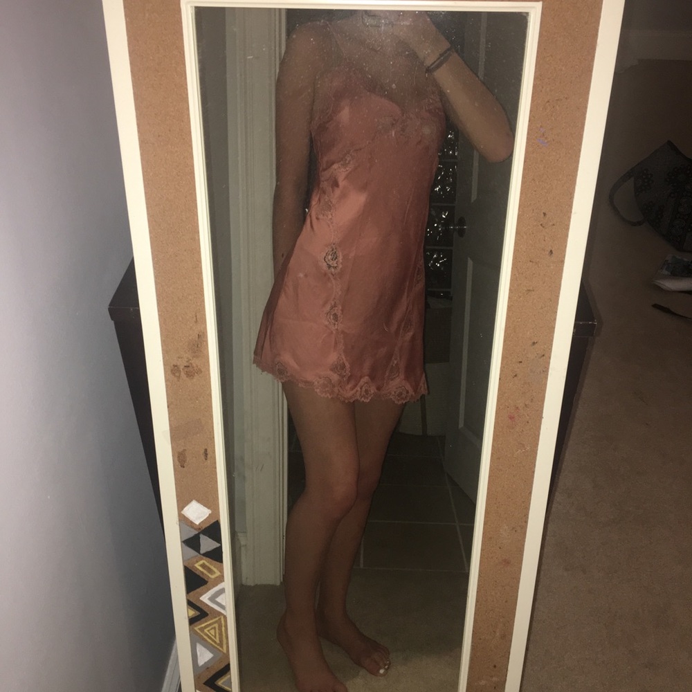 Victoria secret lace slip dress
